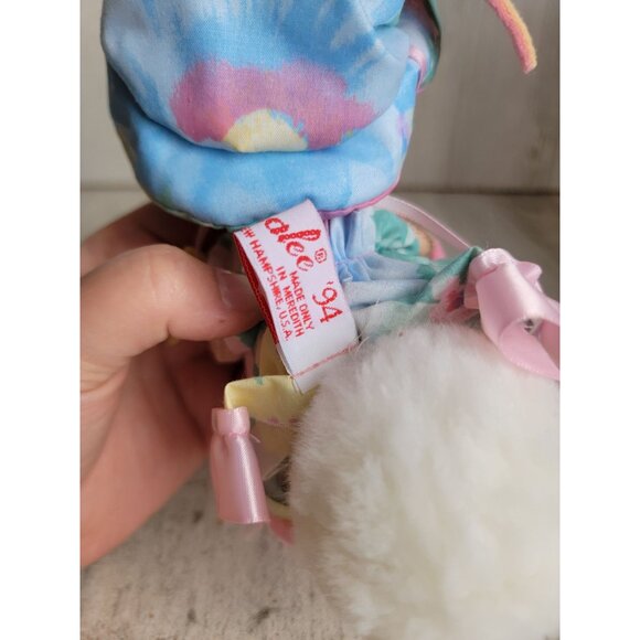 Annalee flower bunny floral vintage plush home decor xmas - Picture 6 of 7